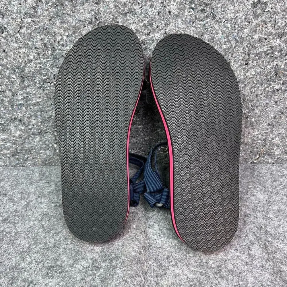 Atika Sandals Womens 10 Adjustable Velcro Strap Closure Flats Spring Summer